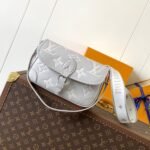 {Style No: S7D5K873} DIANE 24 IN GREY MONOGRAM EMPREINTE LEATHER