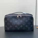 {Style No: 6K71NL6H} TOILETRY BAG 24 IN BLACK MONOGRAM ECLIPSE CANVAS