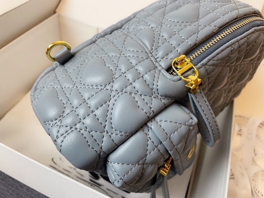 {Style No: GFYKFQNF} SMALL BACKPACK CLOUD BLUE CANNAGE LAMBSKIN - Image 6