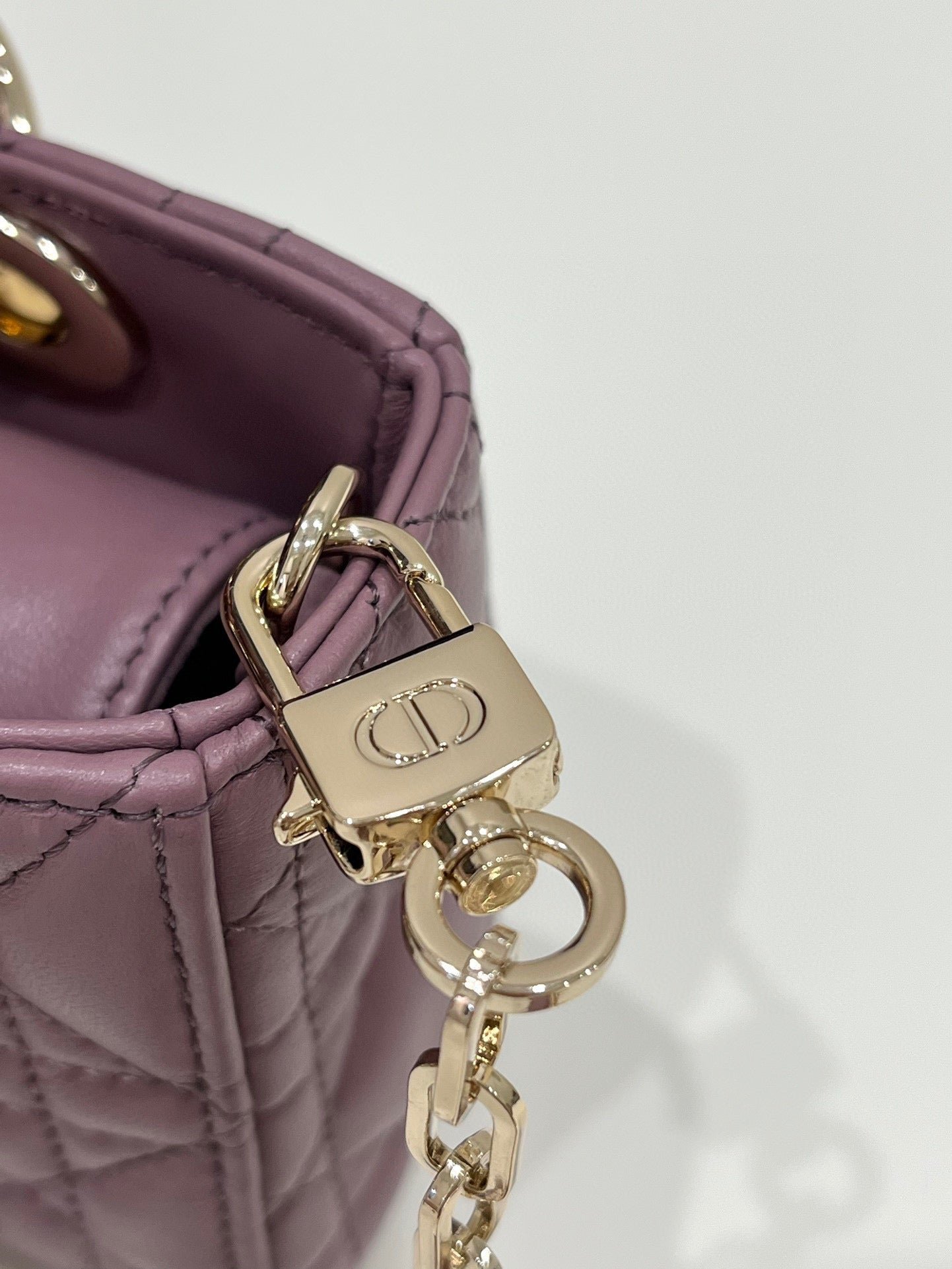 {Style No: HNOG4WPW} LADY D-JOY 16 MICRO PURPLE LAMBSKIN - Image 4