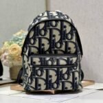 {Style No: MA7ZWOMP} RIDER BACKPACK WHITE OBLIQUE JACQUARD