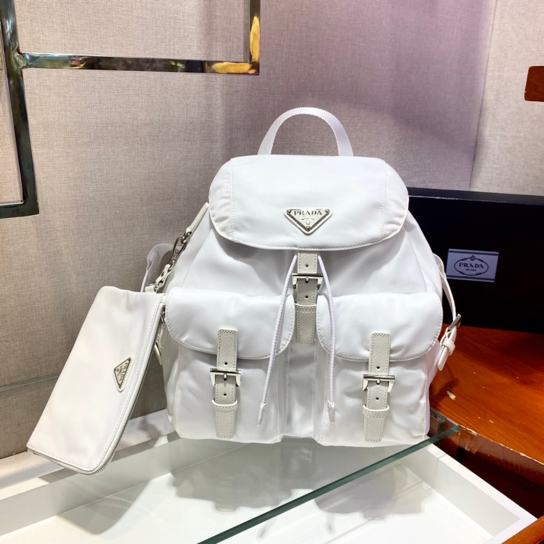 {Style No: SYQXJLXS} BACKPACK 32 IN WHITE PARACHUTE FABRIC