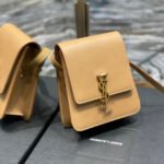 {Style No: A8KP3CNS} KAIA 18 HANDBAG IN YELLOW CREAM CALFSKIN