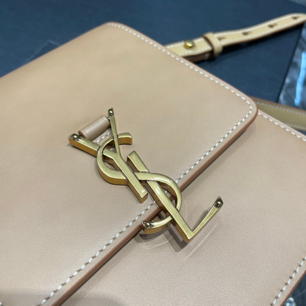 {Style No: A8KP3CNS} KAIA 18 HANDBAG IN YELLOW CREAM CALFSKIN - Image 8