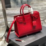 {Style No: GX83GN54} SAC DE JOUR NANO 22 RED CALFSKIN GOLD HARDWARE