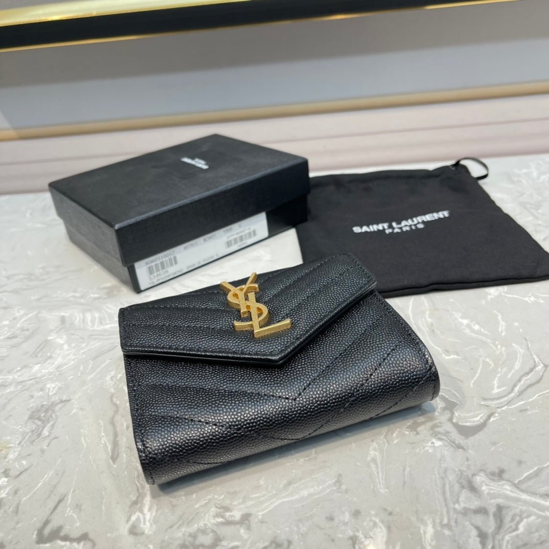 {Style No: QZYZC997} MONOGRAM 12 BLACK CALFSKIN CARD HOLDER - Image 3