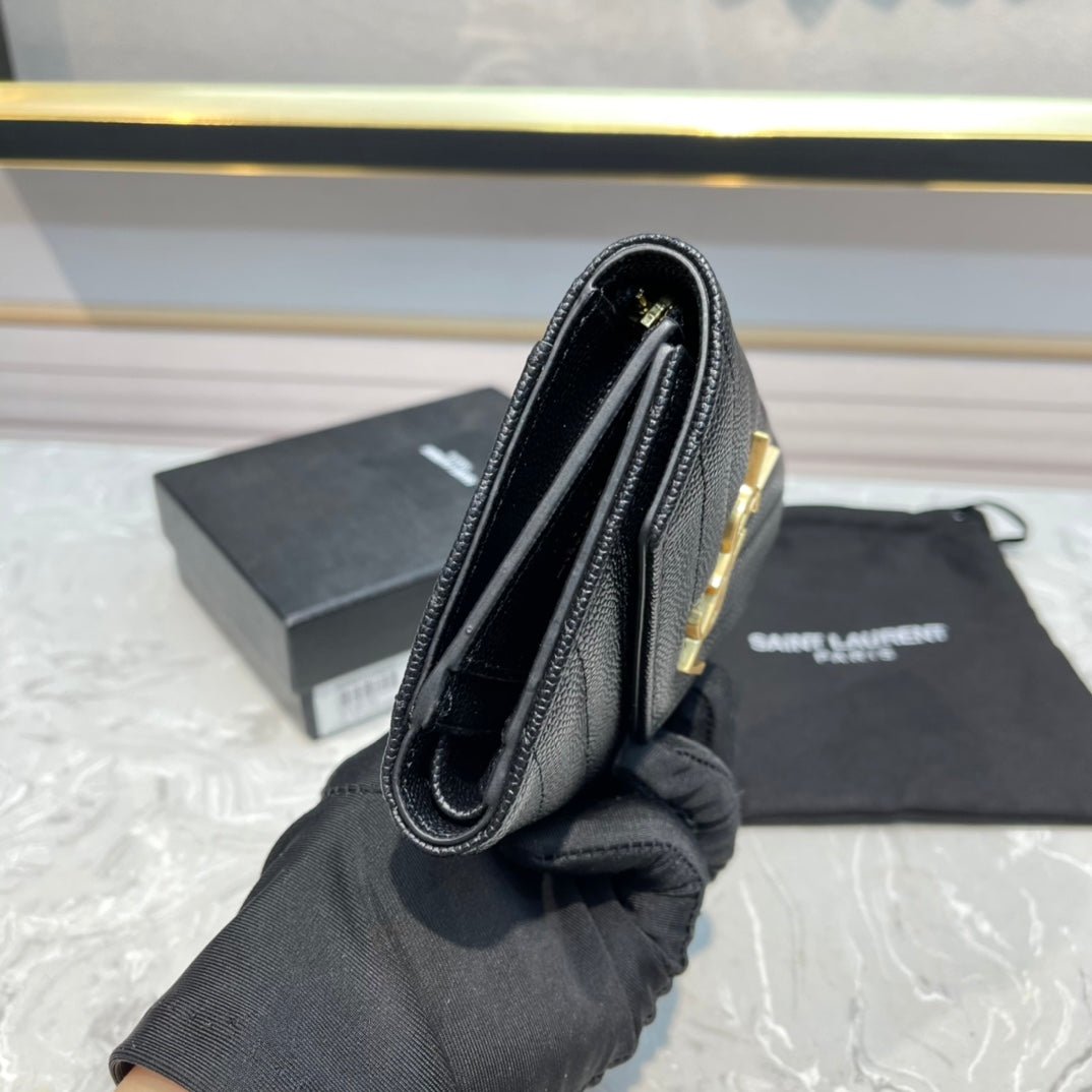 {Style No: QZYZC997} MONOGRAM 12 BLACK CALFSKIN CARD HOLDER - Image 5