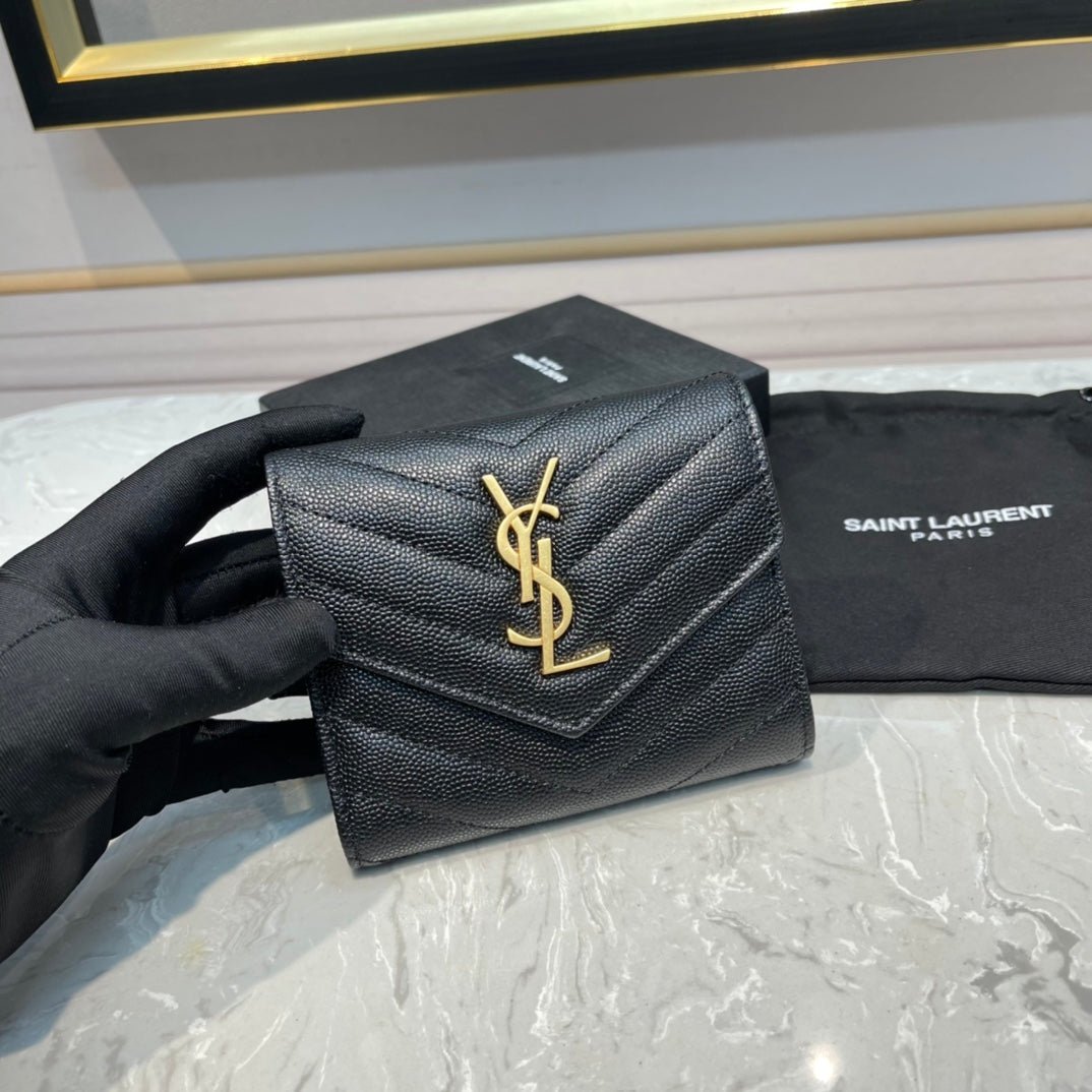 {Style No: QZYZC997} MONOGRAM 12 BLACK CALFSKIN CARD HOLDER - Image 2