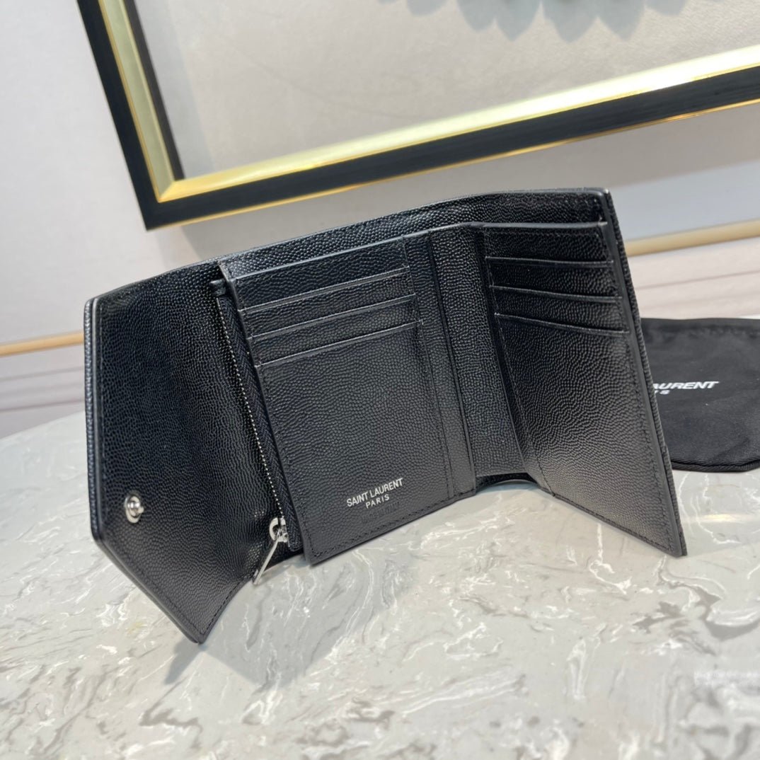 {Style No: 1Q18ZMGC} MONOGRAM 12 FULL BLACK CALFSKIN CARD HOLDER - Image 7