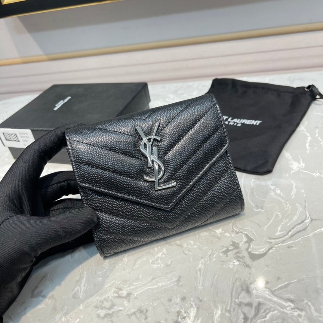 {Style No: 1Q18ZMGC} MONOGRAM 12 FULL BLACK CALFSKIN CARD HOLDER - Image 2