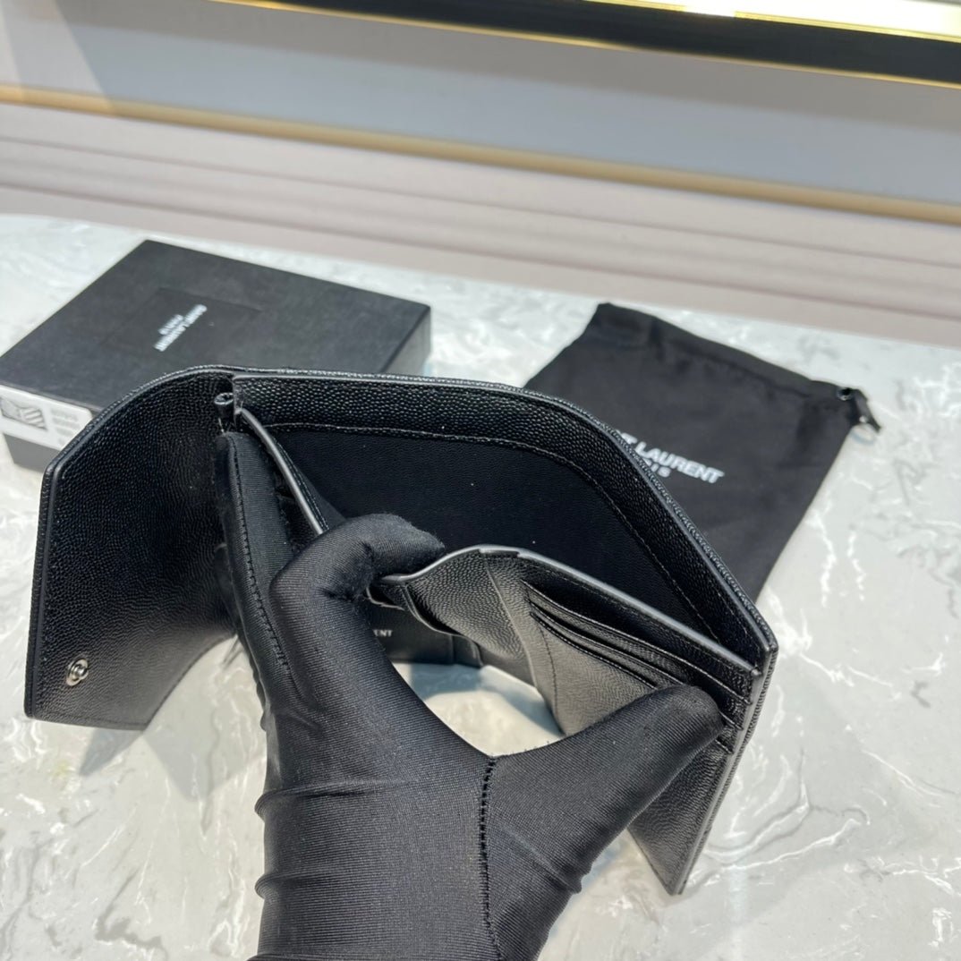 {Style No: 1Q18ZMGC} MONOGRAM 12 FULL BLACK CALFSKIN CARD HOLDER - Image 8