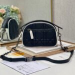 {Style No: TBZXG7AH} VIBE HOBO 22 BAG IN BLACK CALFSKIN