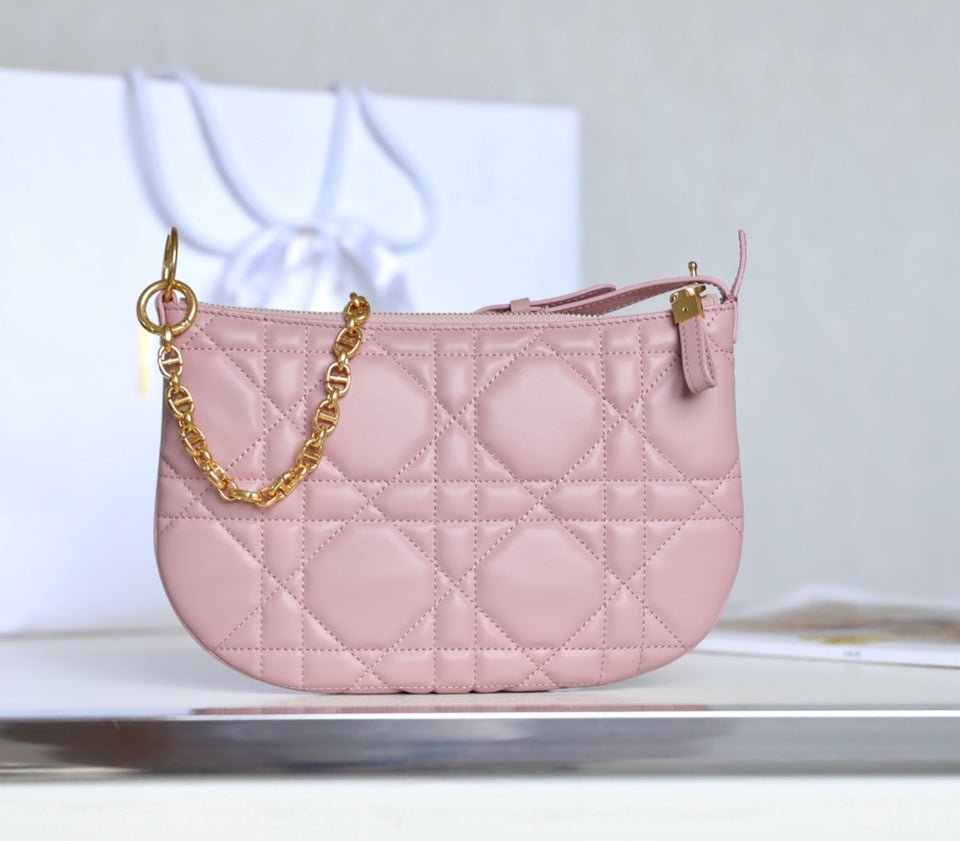 {Style No: U2W7YZFU} MINI CARO BAG 25 IN LIGHT PINK LAMBSKIN - Image 2