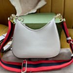 {Style No: CJUY7QZA} GG ATTACHE 23 SMALL SHOULDER BAG WHITE CALFSKIN