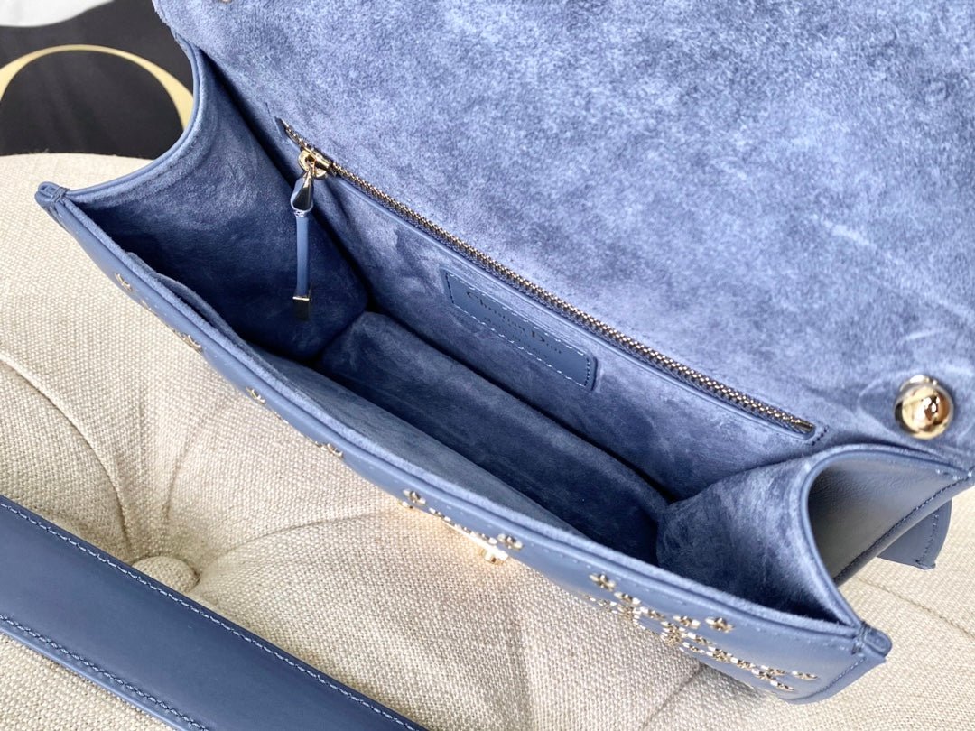 {Style No: PWZUVZ1Z} LIMITED BAG 21 IN SAPPHIRE BLUE LAMBSKIN - Image 9