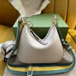 {Style No: YYEAR4P1} GG ATTACHE 23 SMALL SHOULDER BAG BEIGE CALFSKIN