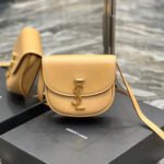 {Style No: LGT991XI} KAIA SMALL 18 HANDBAG IN YELLOW CREAM CALFSKIN