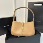 {Style No: VI4J5BCL} LE 5 À 7 BAG 24 YELLOW CREAM CALFSKIN