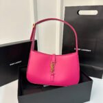 {Style No: 9N3WYSM2} LE 5 À 7 BAG 24 BRIGHT PINK CALFSKIN