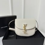 {Style No: F35UXFR5} KAIA 18 HANDBAG IN WHITE CALFSKIN