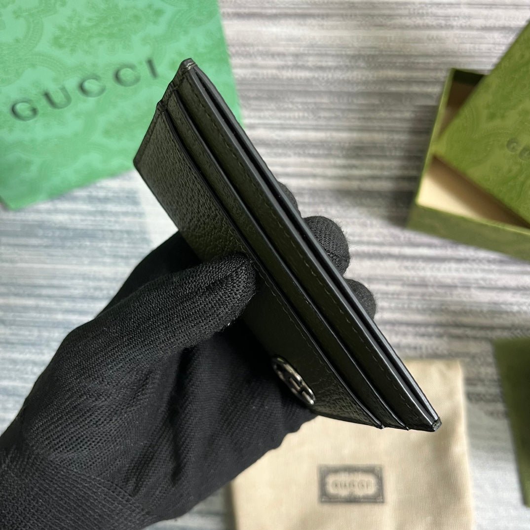 {Style No: KDLUDQP4} MARMONT CARD HOLDER 11 IN ARMY GREEN LAMBSKIN - Image 9