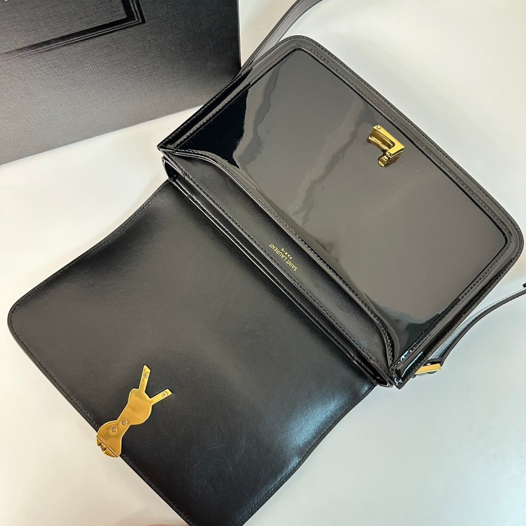 {Style No: RW47JY34} SOLFERINO 23 SATCHEL IN BOX BLACK CALFSKIN - Image 3