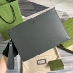 {Style No: 65R2EQAA} GG MARMONT 30 HANDBAG IN PENTER GREY CALFSKIN