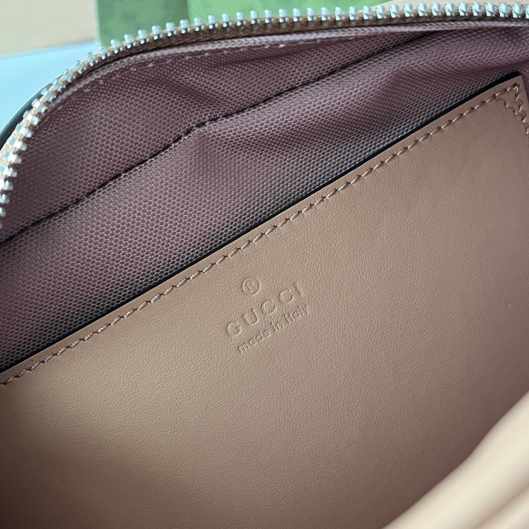 {Style No: LIUFD5TX} MARMONT SHOULDER BAG 24 IN BEIGE CALFSKIN - Image 6
