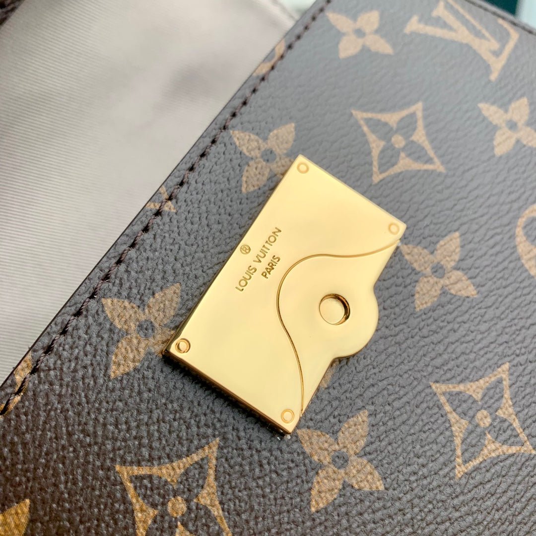 {Style No: 6V18KRNY} CLUNY MINI 20 IN BROWN MONOGRAM CANVAS - Image 4