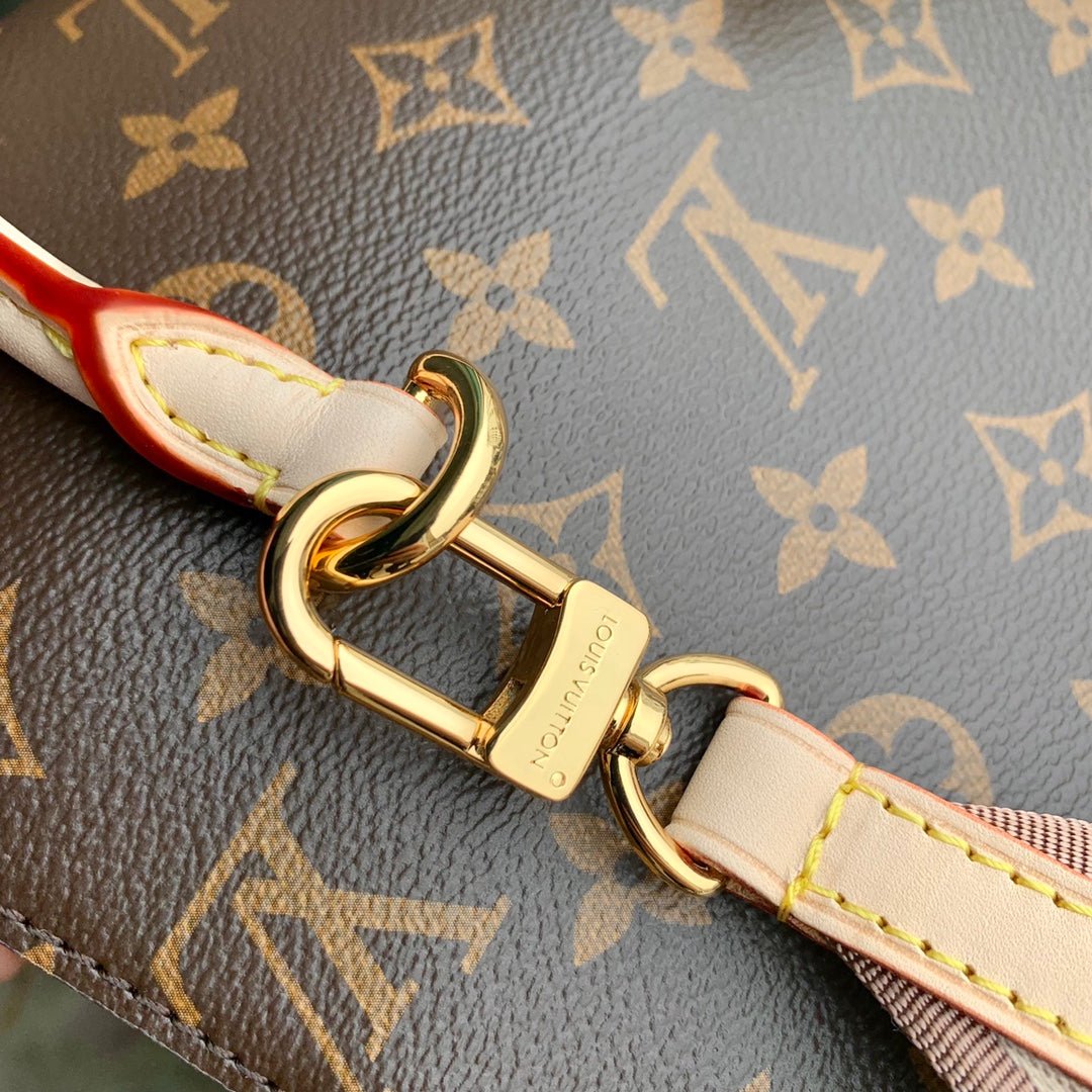{Style No: 6V18KRNY} CLUNY MINI 20 IN BROWN MONOGRAM CANVAS - Image 5
