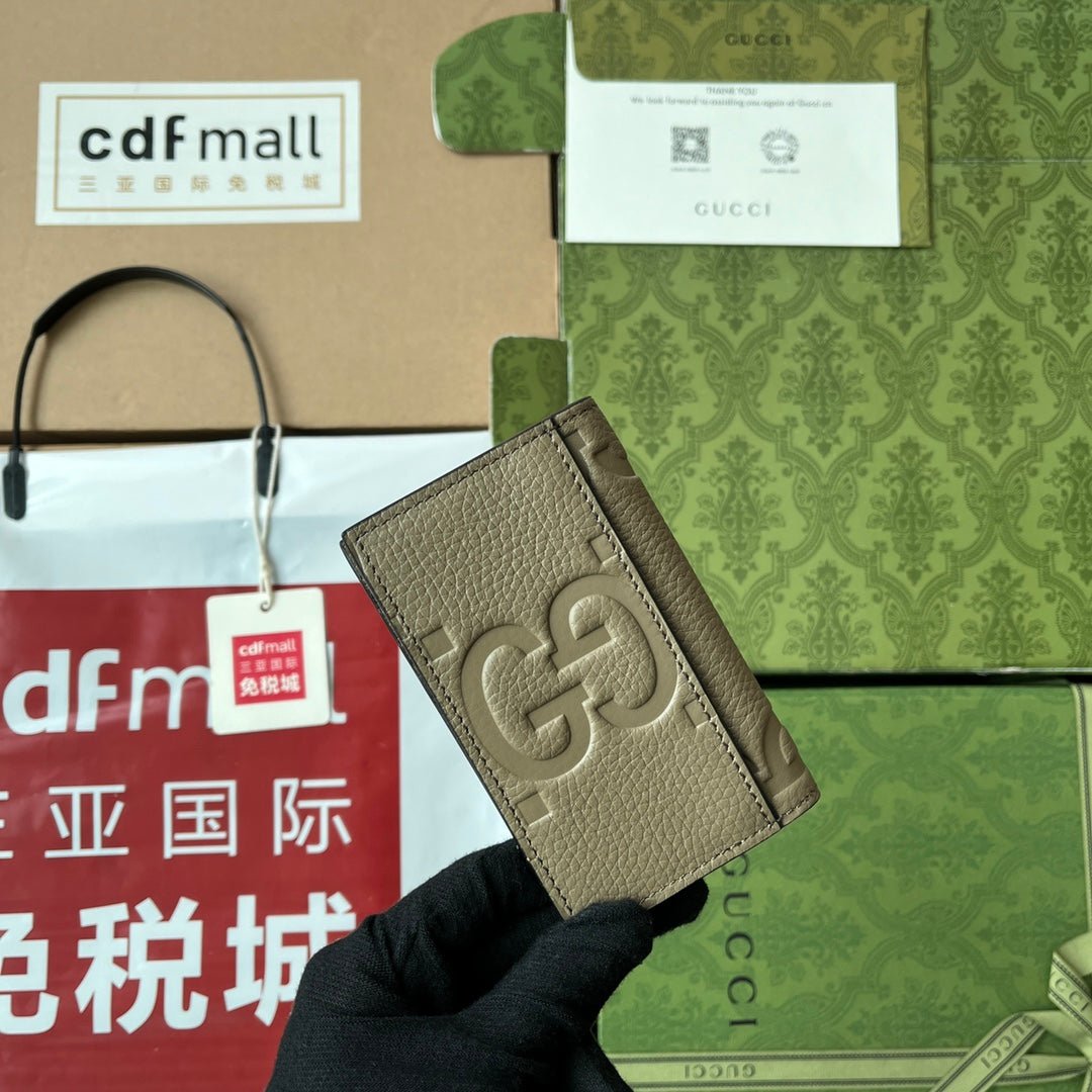 {Style No: M3GNS9Y7} CARD HOLDER 12 IN MOSS GREEN EMBOSSED CALFSKIN - Image 9