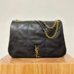 {Style No: OGKVRWTG} JAMIE 43 LARGE LAMBSKIN BLACK