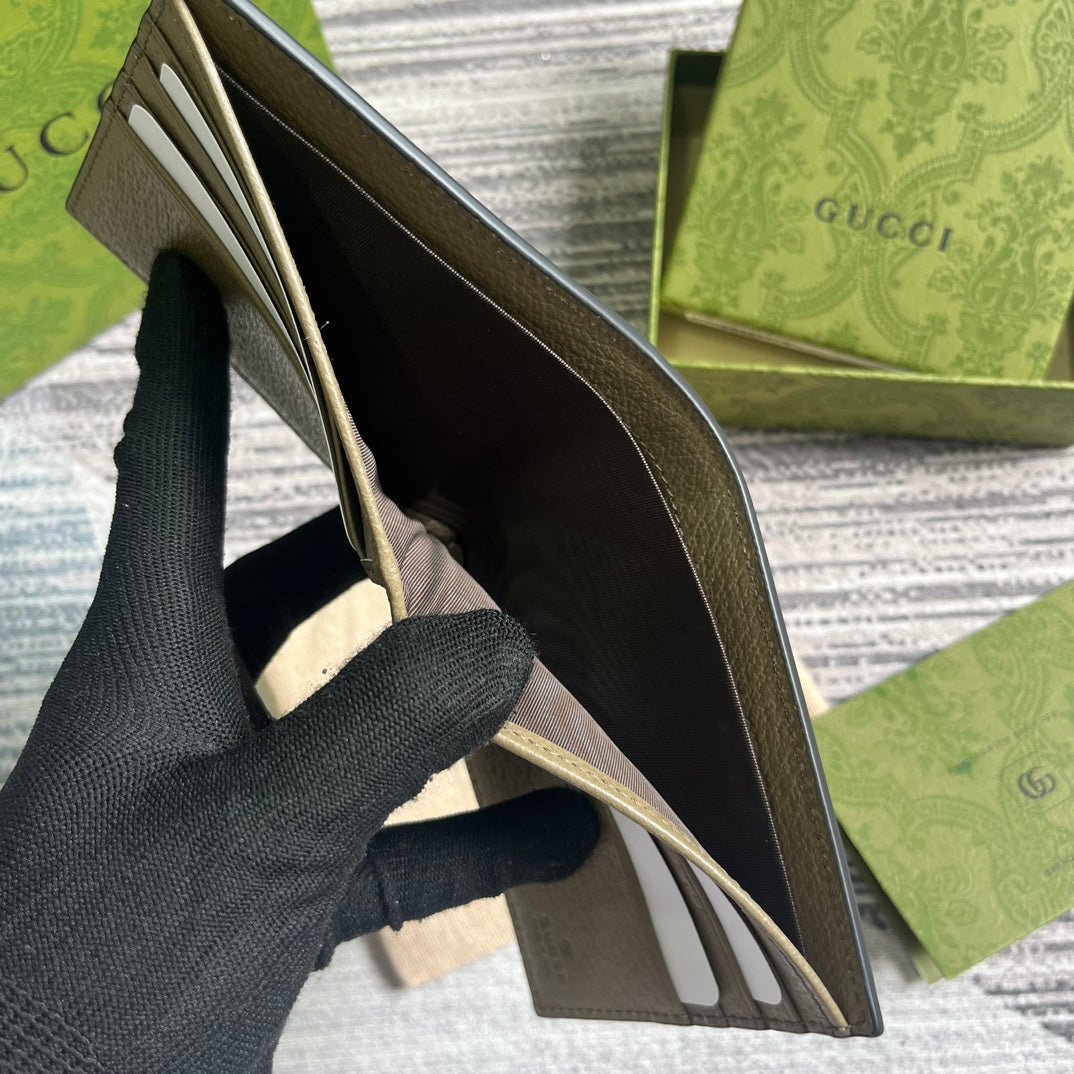 {Style No: 2GZS8QV2} GG MARMONT 11 BIFOLD WALLET IN MOCHA BROWN CALFSKIN - Image 7