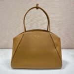 {Style No: 46DDPRZM} ELEGANT TOTE BAG 40 IN CIDER BROWN SMOOTH CALFSKIN