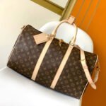 {Style No: TOOVVNPQ} LV KEEPALL 45 BANDOULIERE MONOGRAM CANVAS