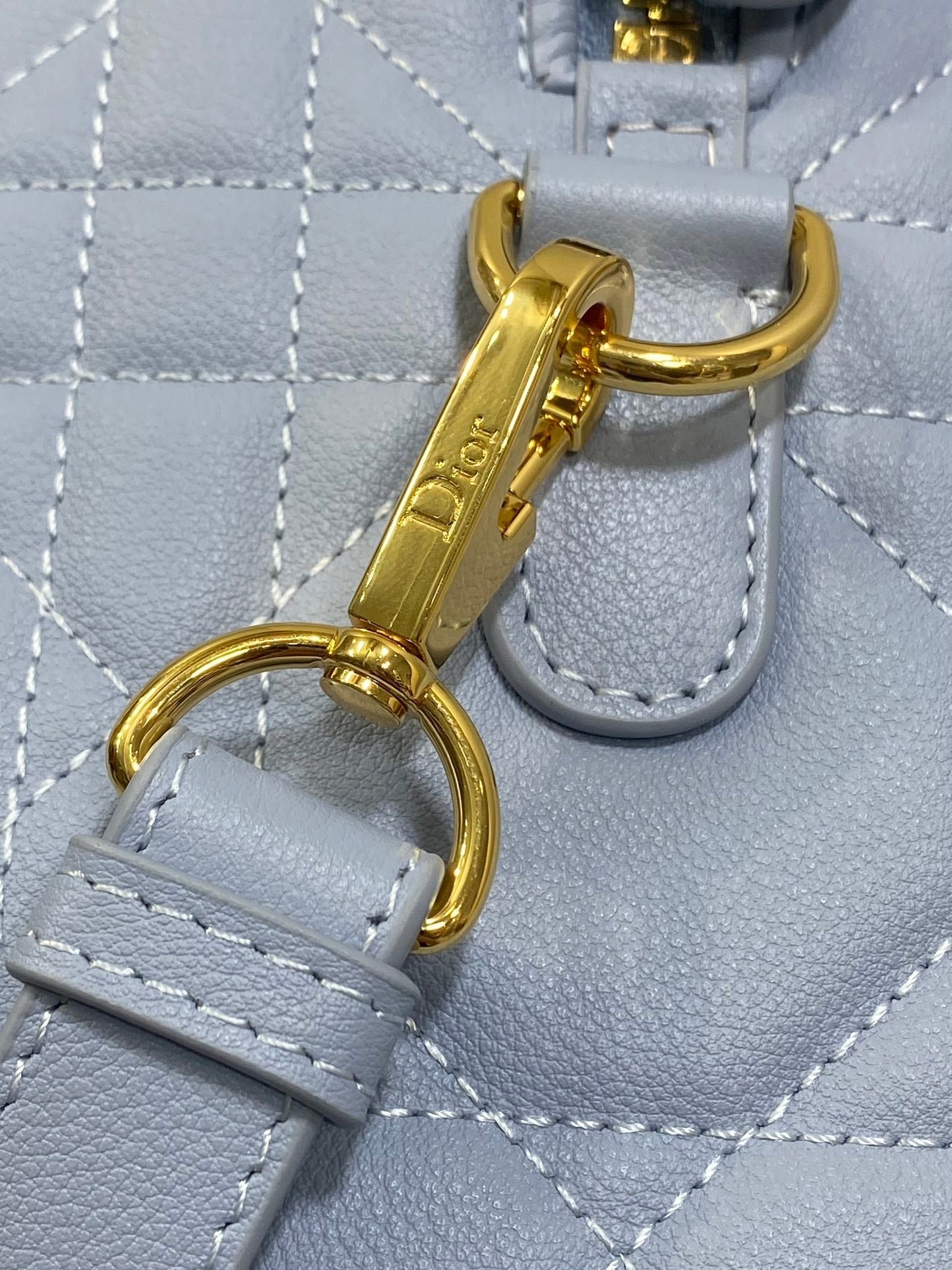 {Style No: FC65VHDN} GROOVE 25 BAG IN LIGHT BLUE LAMBSKIN - Image 4