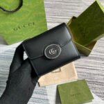 {Style No: C1MZY1AZ} MINI WALLET 11 IN BLACK CALFSKIN