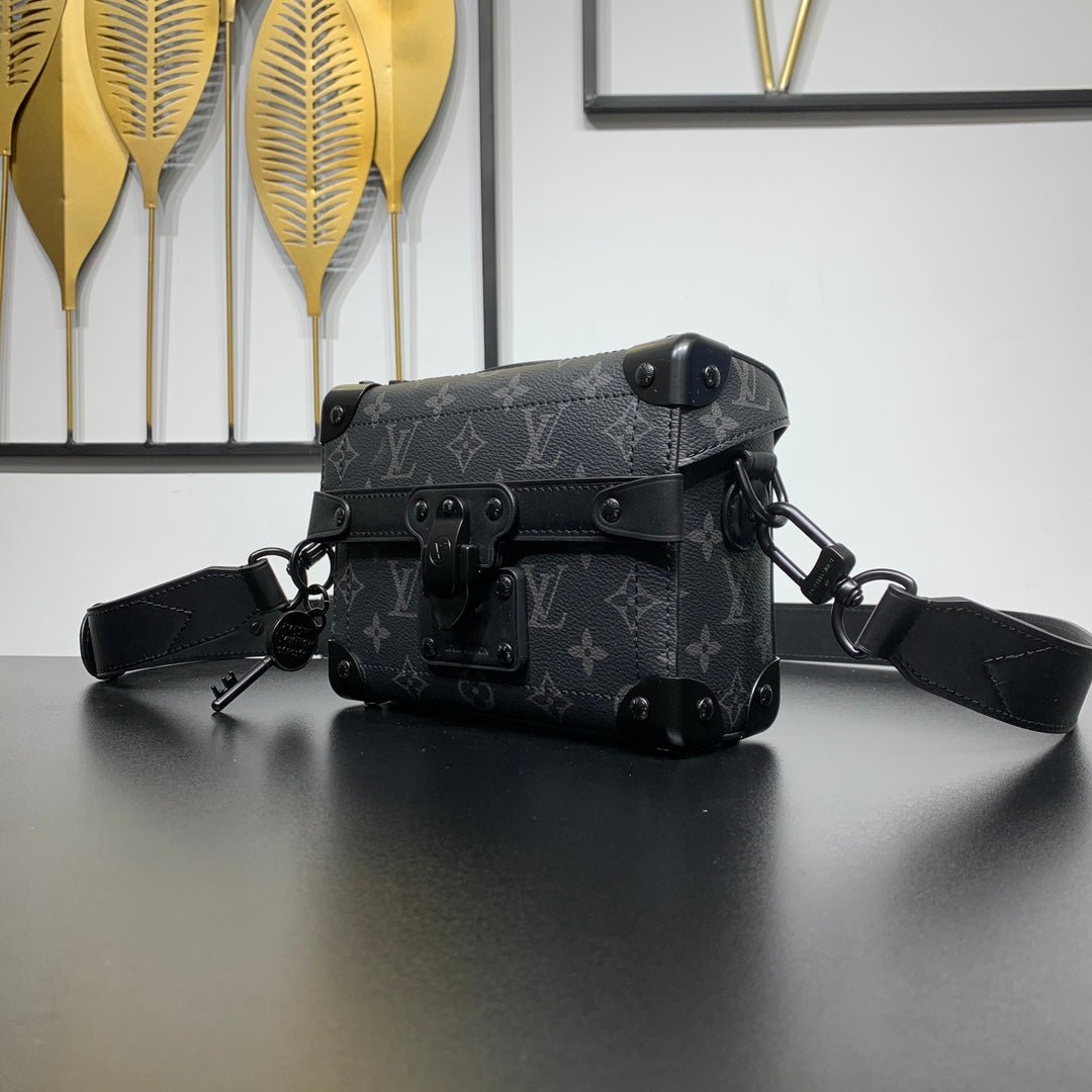 {Style No: YGO6TUMO} SOUL TRUNK 19 IN BLACK MONOGRAM ECLIPSE CANVAS - Image 3