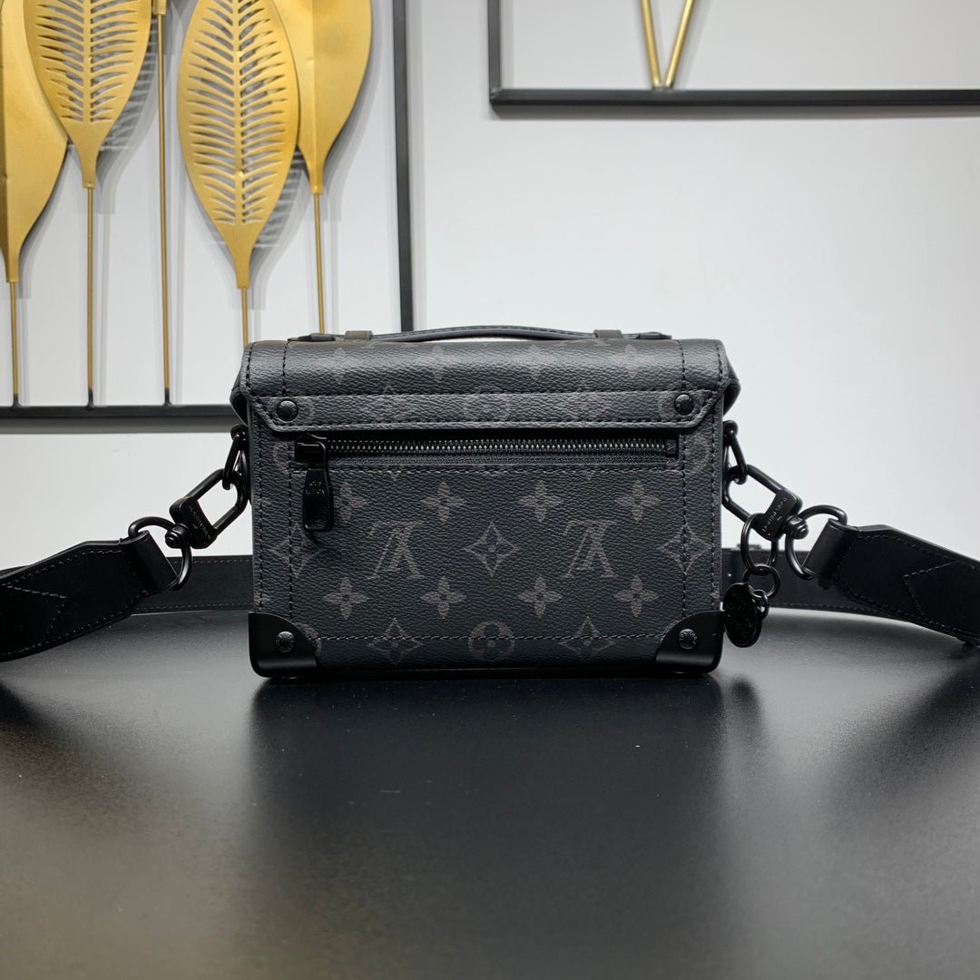 {Style No: YGO6TUMO} SOUL TRUNK 19 IN BLACK MONOGRAM ECLIPSE CANVAS - Image 9