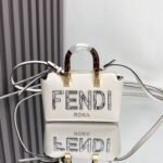 {Style No: AGG28XST} BY THE WAY MINI 18 IN WHITE LAMBSKIN GOLD HARDWARE