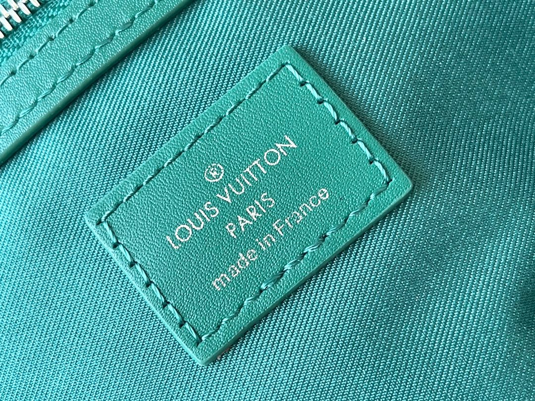 {Style No: WXF7WEF9} KEEPALL BANDOULIÈRE 50 IN GREEN MONOGRAM HERITAGE CANVAS - Image 8