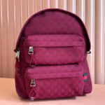 {Style No: SEYOUZ2U} MEDIUM BACKPACK 40 IN ROSSO ANCORA RED GG CANVAS