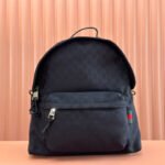 {Style No: KOR6HEV8} MEDIUM BACKPACK 42 IN BLACK GG CANVAS