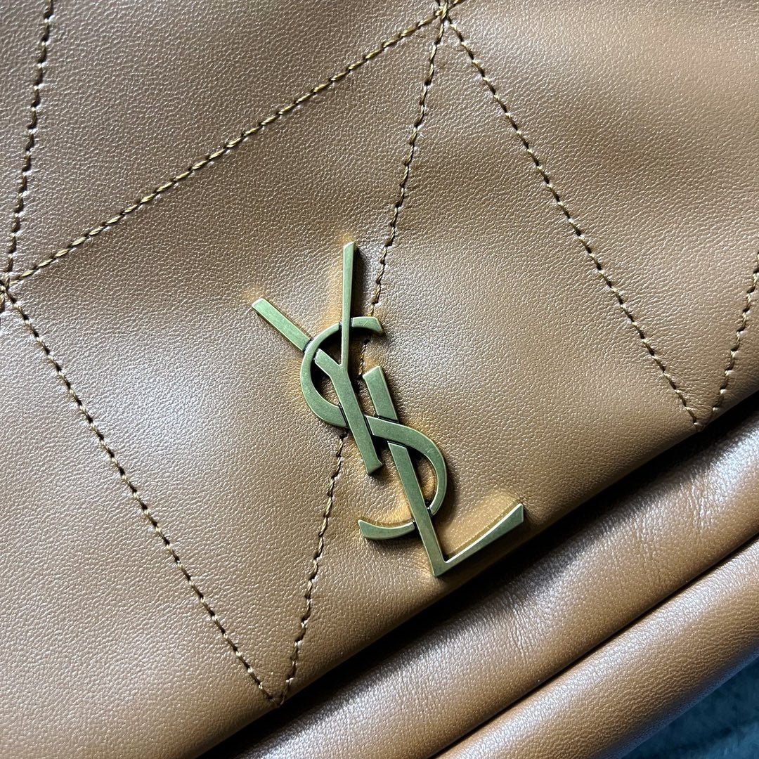 {Style No: VAN6KL4E} JAMIE 4.3 SMALL BAG 25 IN TAWNY BROWN LAMBSKIN GOLD HARDWARE - Image 3