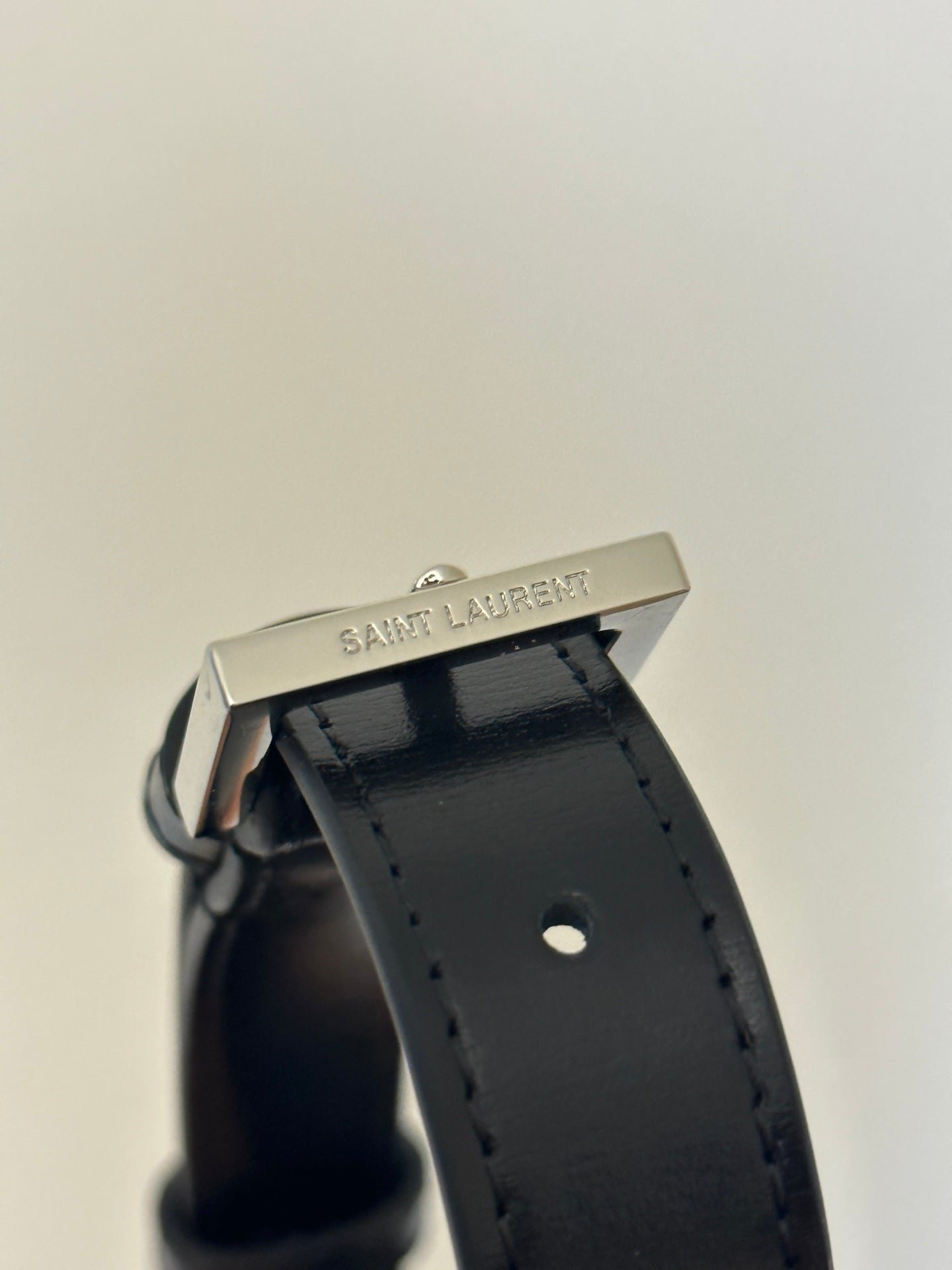 {Style No: 1MHN9J3D} SOLFERINO 18 BLACK CALFSKIN PHONE BAG - Image 9