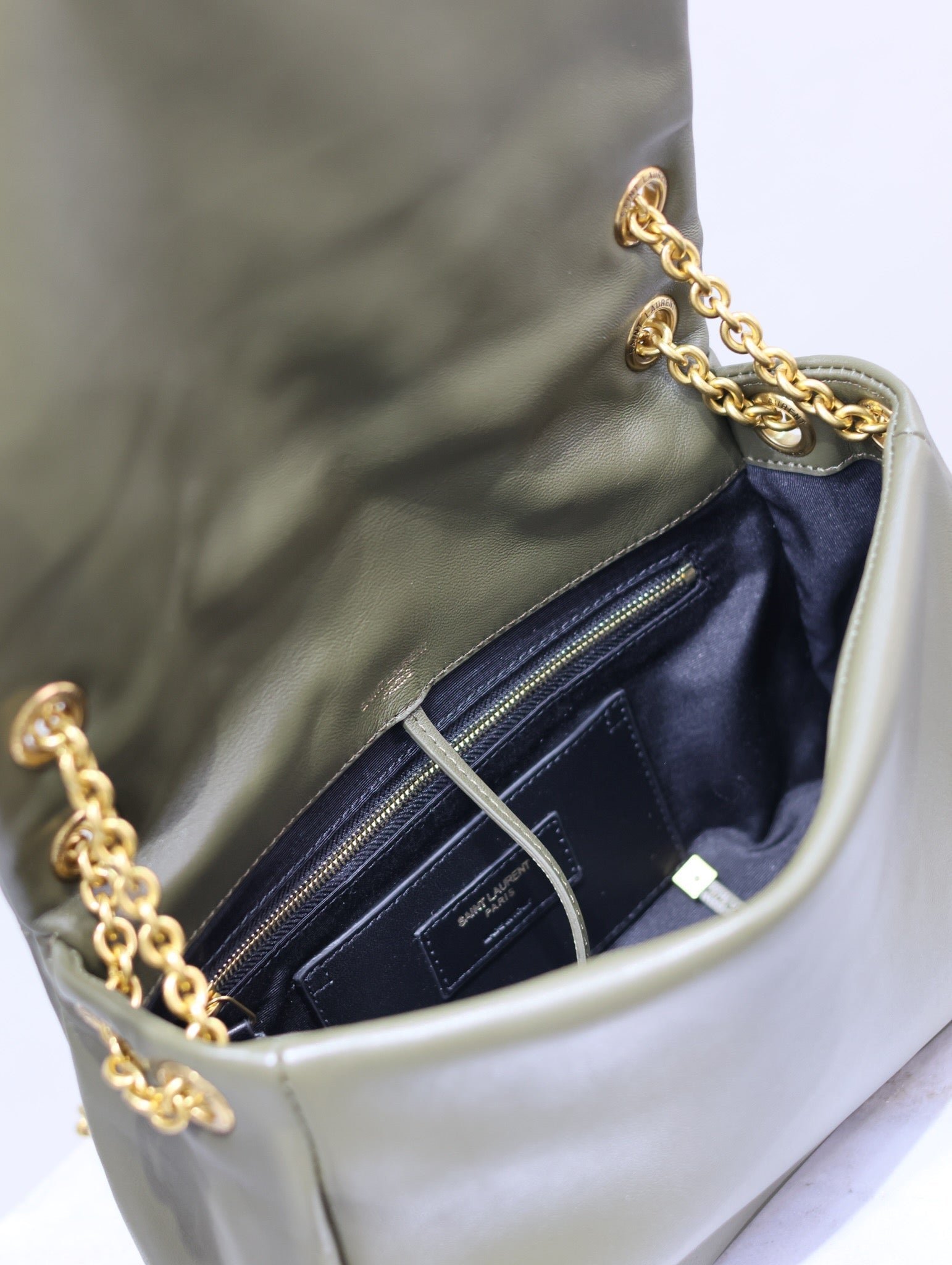 {Style No: IR3NOZPZ} YSL 25S JAMIE 25 IN LIGHT MUSK LAMBSKIN GOLD HARDWARE - Image 5