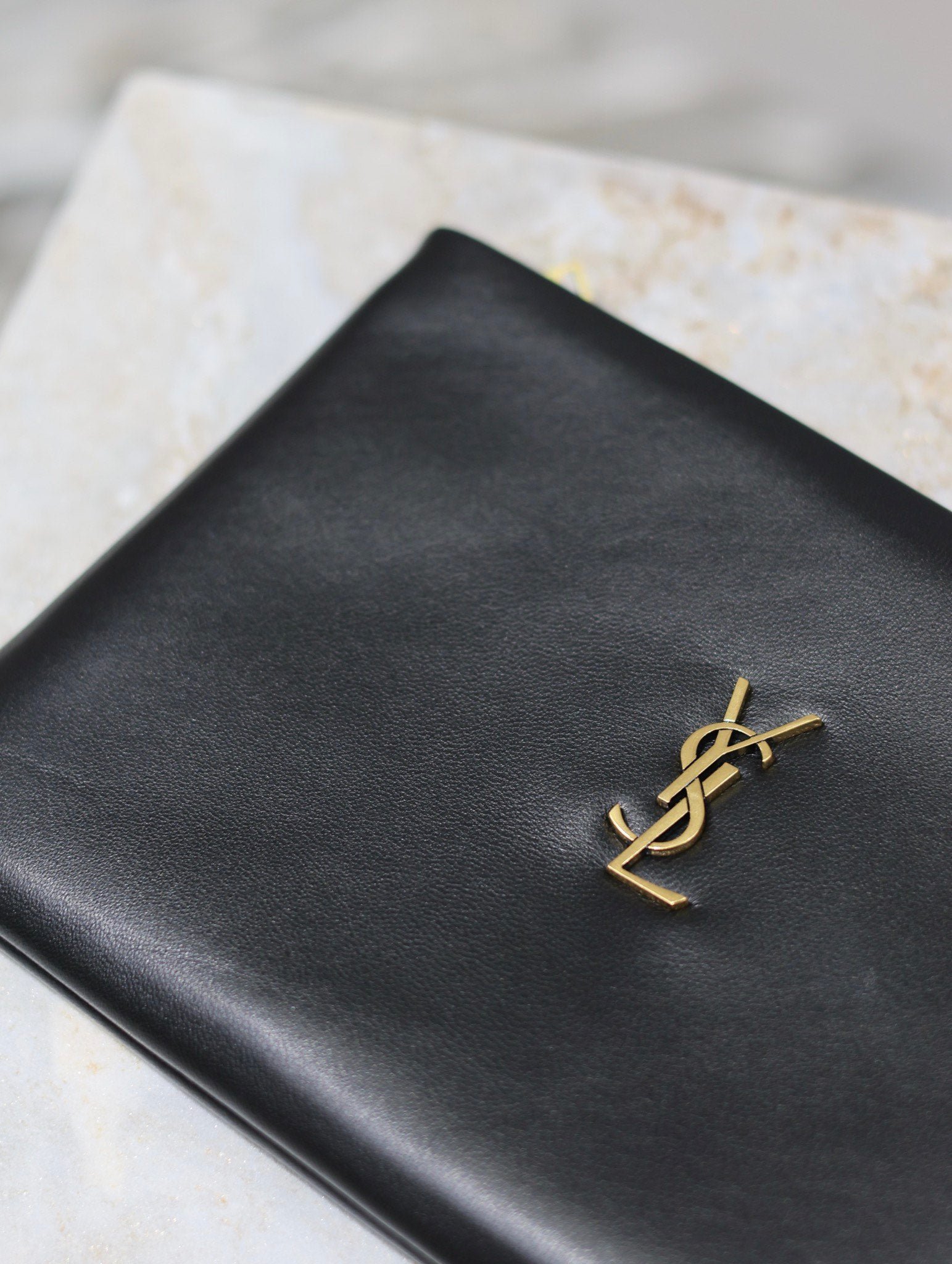 {Style No: 5QDOBDHI} CALYPSO SMALL POUCH 23 IN BLACK SMOOTH LAMBSKIN - Image 5