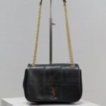 {Style No: PNJM8PBQ} JAMIE 4.3 MINI BAG 20 IN BLACK LAMBSKIN GLOD HARDWARE