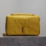 {Style No: 27KV6ULK} JAMIE 4.3 MINI BAG 20 IN MUSTARD YELLOW LAMBSKIN COPPER HARDWARE