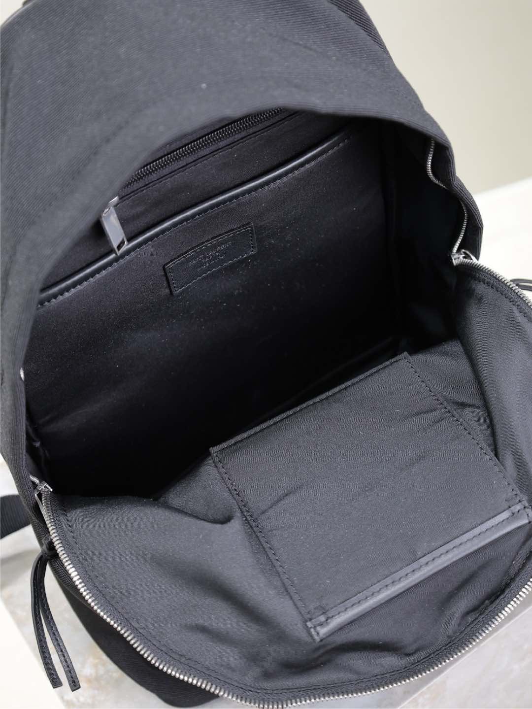 {Style No: KX3RDEC5} CITY BACKPACK 35 IN BLACK CANVAS - Image 2